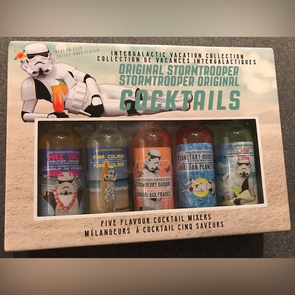 Stormtrooper Cocktail Mix Set - Gift Set with 5 Cocktail Mixes of 70 ml each - Picture 2 of 6